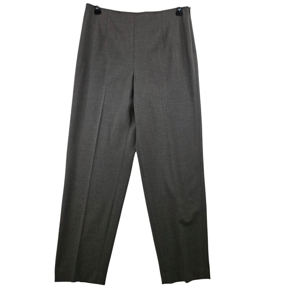 Vintage Susan Bristol Dress Pants Size 14 Loden Gray Deadstock Old Money Career